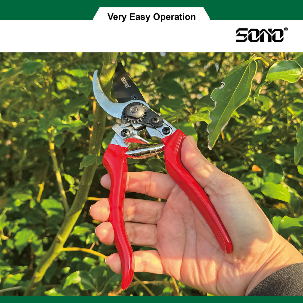 SONO G739 專業級鐵氟龍高碳鋼修枝剪